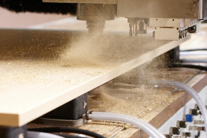 Het CNC-machinepark van Triliton in bedrijf
